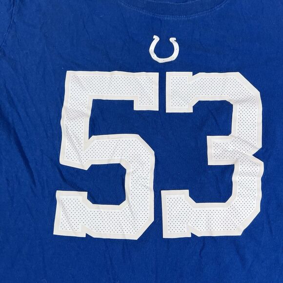 The Nike Tee Shaquille Leonard Indianapolis Colts #53 T-Shirt Women's XL - Picture 3 of 10